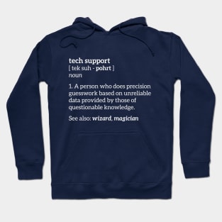 Tech Support Definition Shirt, Funny Cute Computer Nerd Gift Hoodie